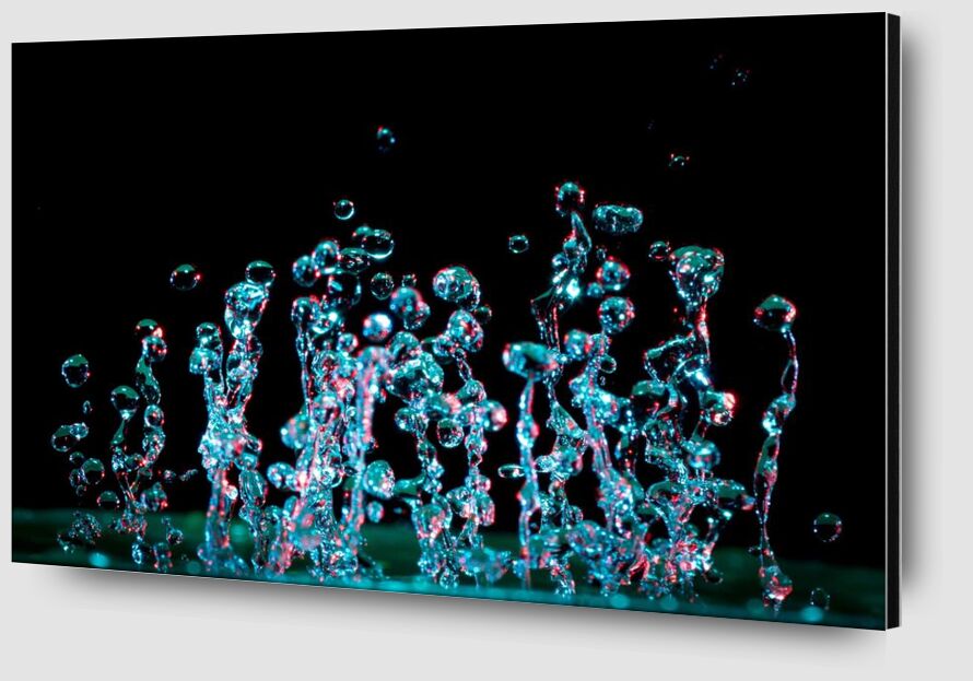La danse de l'eau de Aliss ART Zoom Alu Dibond Image