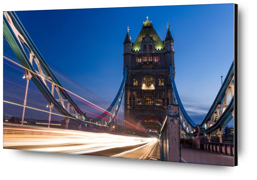 Tower bridge from Aliss ART, Prodi Art, Tower Bridge, Thames, lightpainting, traffic, Thames, night, long-exposure, london, lights, pont