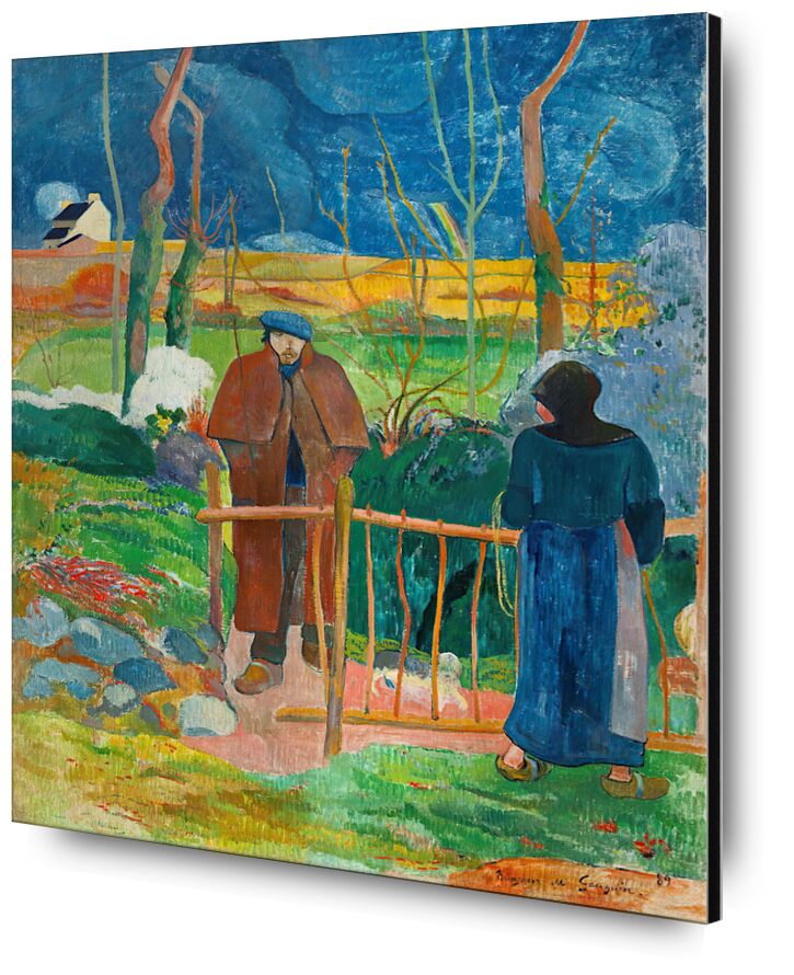 Bonjour Monsieur Gauguin von Bildende Kunst, Prodi Art, Landschaft, Gauguin, Paul Gauguin