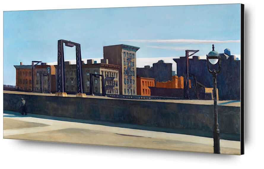 Manhattan Bridge Loop von Bildende Kunst, Prodi Art, Schleife, Manhattan, pont, Trichter, Edward Hopper