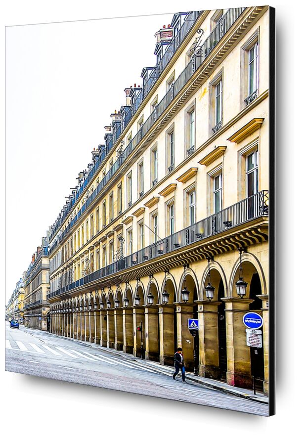 Rue de Rivoli, Paris de Octav Dragan, Prodi Art, bâtiments, architecture, France, route, ruederivoli, paris