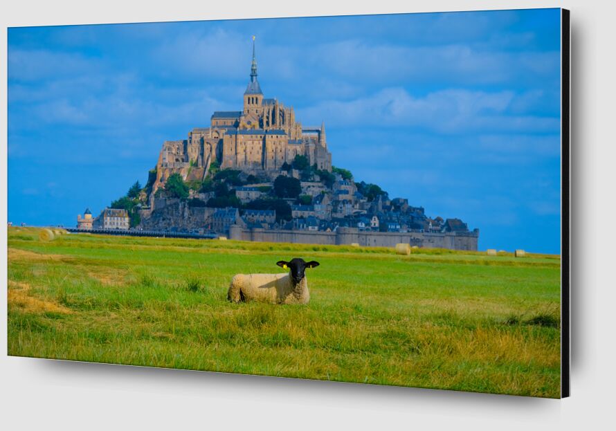 Le Mont Saint Michel de Adrien Guionie Zoom Alu Dibond Image