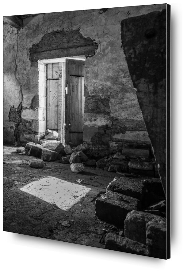 Ombre et lumière de Adrien Guionie, Prodi Art, lieu abandonné, porte, ombre et lumière, Urbex
