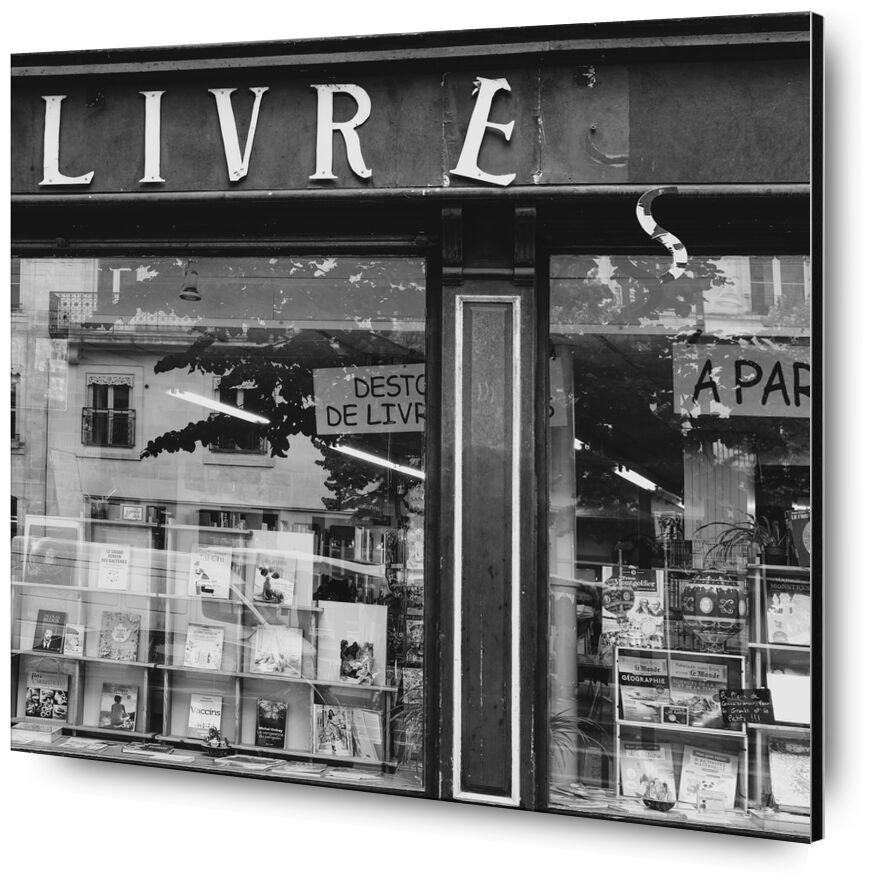 Librairie de Adrien Guionie, Prodi Art, bordeaux, boutique, livres, librairie, noir et blanc