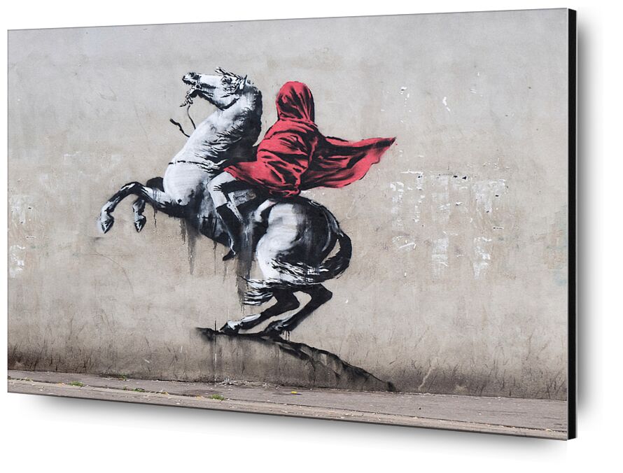 Napoleon Bonaparte - Banksy from Fine Art, Prodi Art, street art, horse, banksy, napoleon