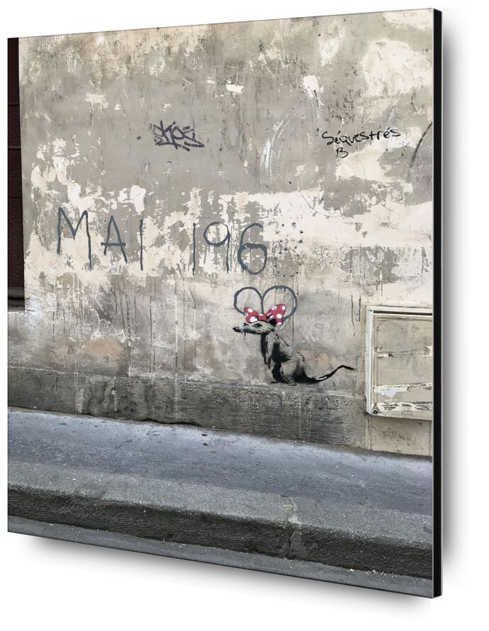 May 1968 - Banksy from Fine Art, Prodi Art, street art, Paris, France, mai 1968, banksy
