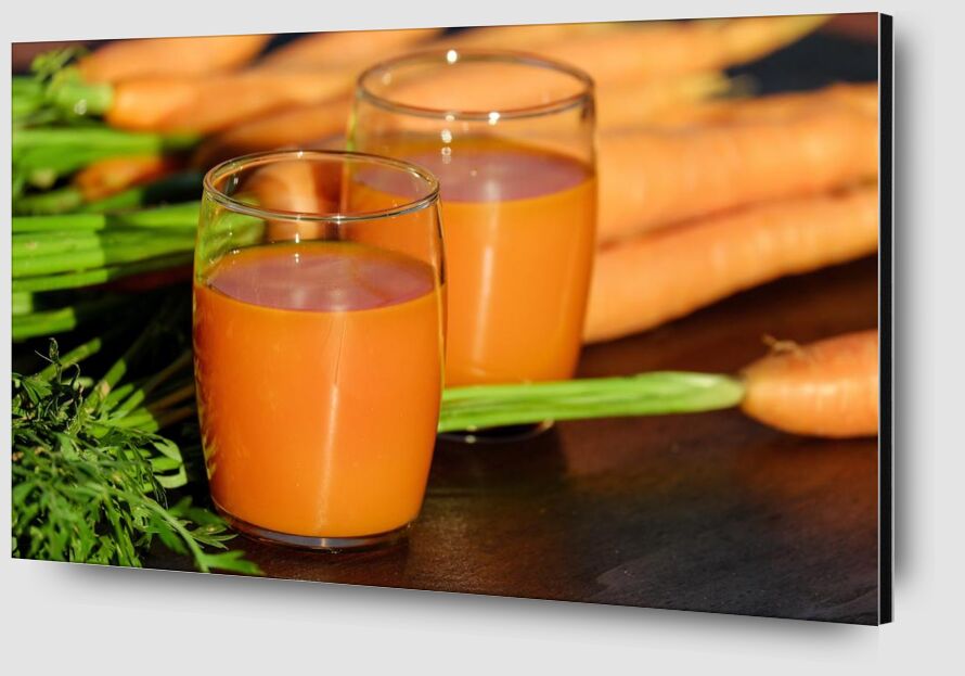Carrots test from Pierre Gaultier Zoom Alu Dibond Image