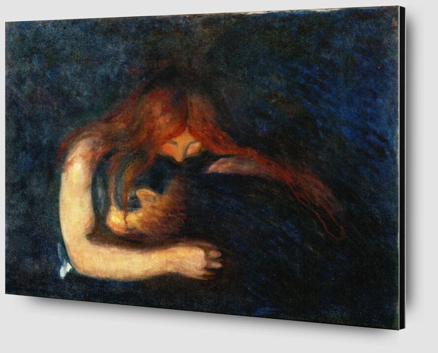 Vampire - Edvard Munch from Fine Art Zoom Alu Dibond Image