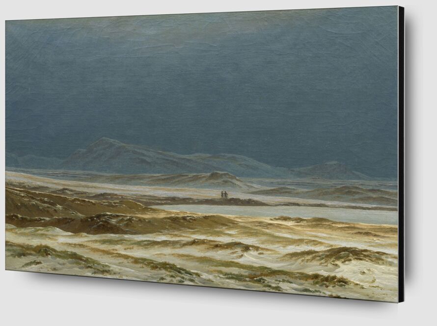 Northern Landscape, Spring - Caspar David Friedrich from Fine Art Zoom Alu Dibond Image