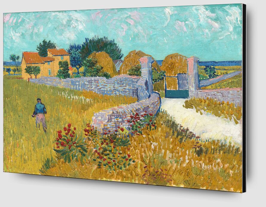 Farmhouse in Provence - Vincent van Gogh from Fine Art Zoom Alu Dibond Image
