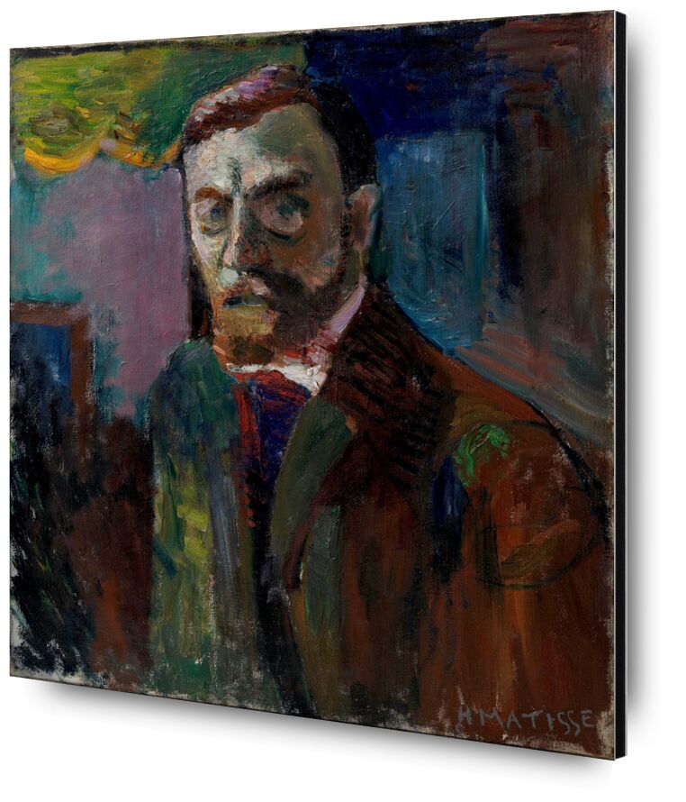 Self-portrait, 1900 desde Bellas artes, Prodi Art, Matisse, pintura, autorretrato, henri matisse