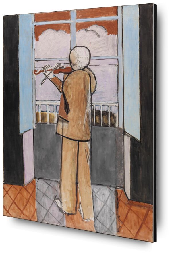 The Violinist at the Window von Bildende Kunst, Prodi Art, Violinist, Musik, Violine, Henri Matisse, Matisse