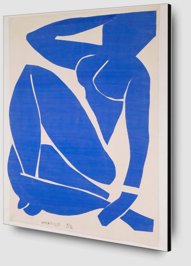 Blue Nude III from Fine Art Zoom Alu Dibond Image