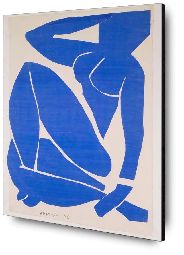 Blue Nude III von Bildende Kunst, Prodi Art, nackt, Zeichnung, Frau, Henri Matisse, Matisse, Sinnlichkeit