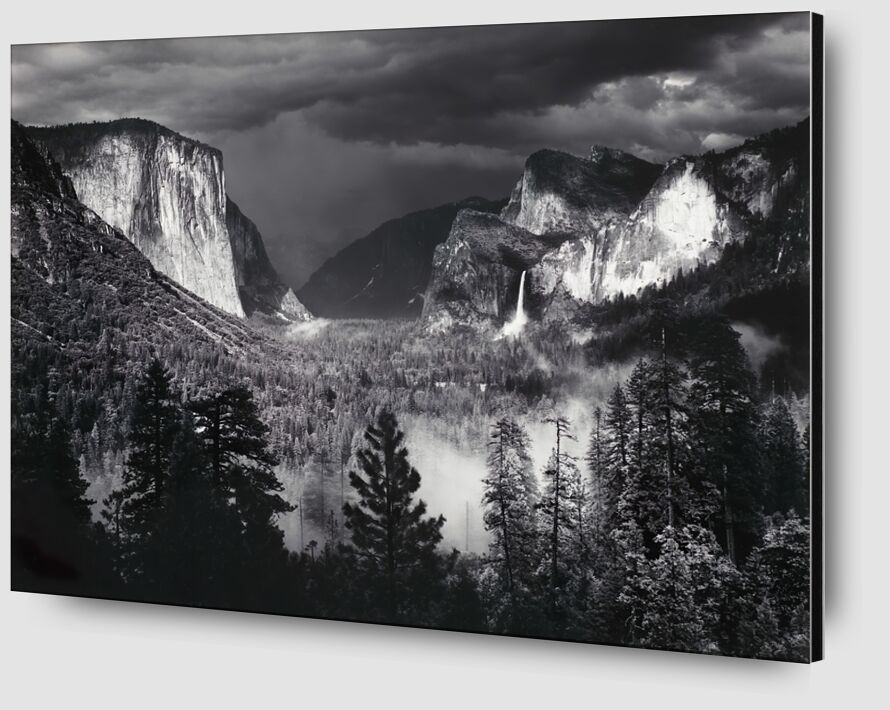 Thunderstorm, Yosemite Valley - Ansel Adams from Fine Art Zoom Alu Dibond Image