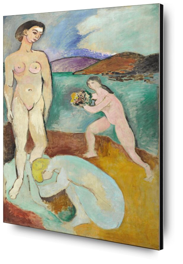 Luxury I - Matisse from Fine Art, Prodi Art, Henri Matisse, luxury, woman, women, nude, lake, landscape, Matisse
