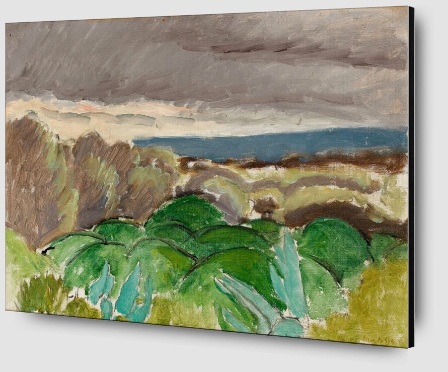 Cagnes, Landscape in Stormy Weather, 1917 desde Bellas artes Zoom Alu Dibond Image