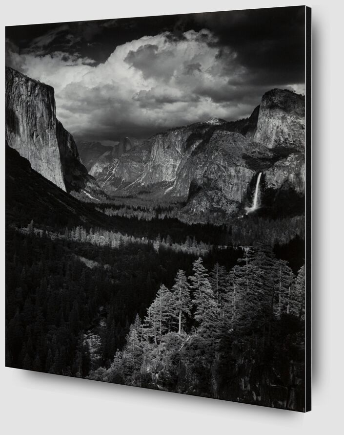 Thunderstorm, Yosemite Valley, California, 1945 - Ansel Adams from Fine Art Zoom Alu Dibond Image