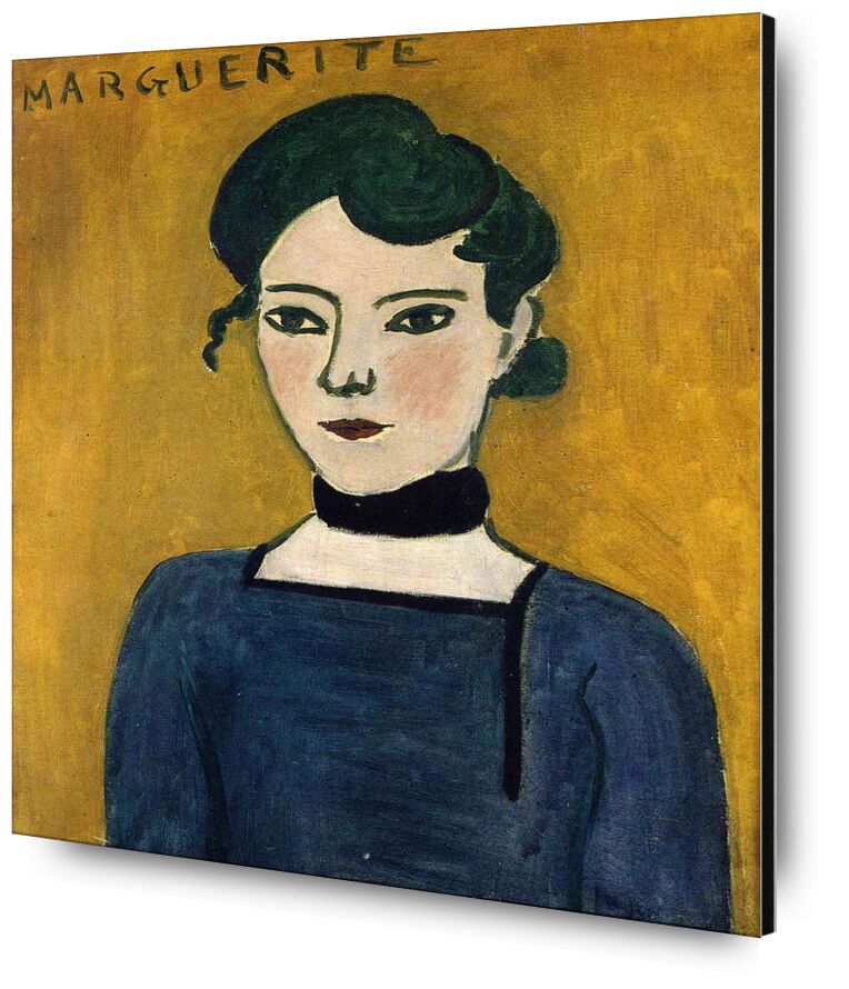 Marguerite, 1907 - Matisse from Fine Art, Prodi Art, Matisse, Henri Matisse, portrait, painting