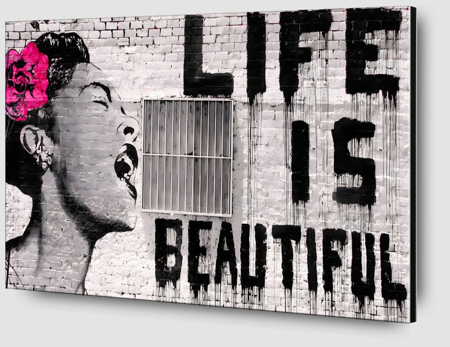 Life is Beautiful desde Bellas artes Zoom Alu Dibond Image