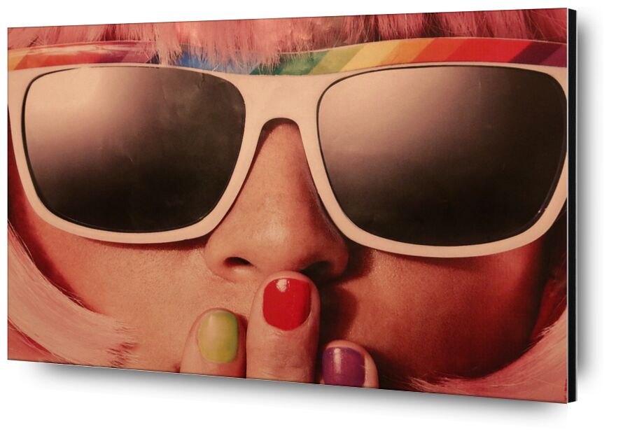 Carnival retro from Pierre Gaultier, Prodi Art, sunglasses, retro, nail varnish, woman, 70s, model, fashion, girl, face, lady, elegant, female, style, colors