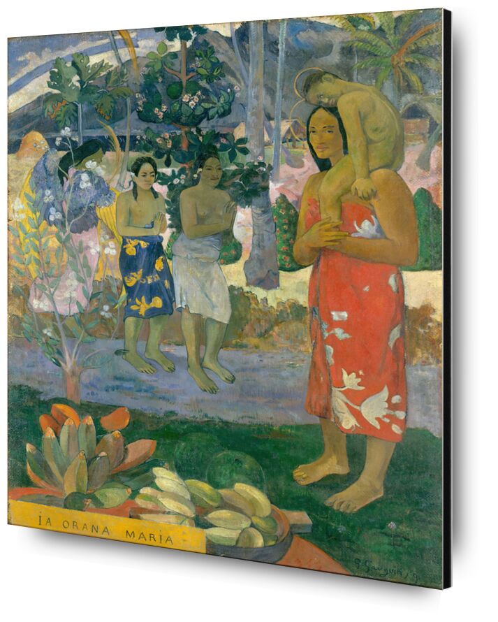 Ia Orana Maria – Ave Maria von Bildende Kunst, Prodi Art, Kind, Frau, Natur, Religion, Gott, Jesus, Marie, Paul Gauguin, Gauguin