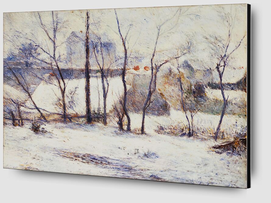 Garten im Schnee, oder Schnee in Vaugirard von Bildende Kunst Zoom Alu Dibond Image