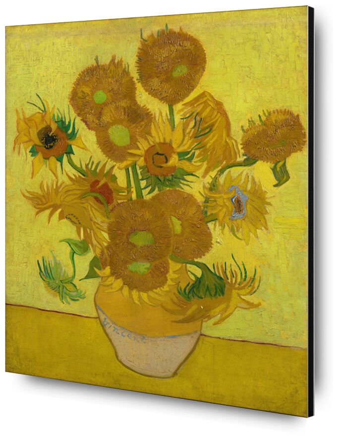 Sunflowers - VINCENT VAN GOGH 1889 desde Bellas artes, Prodi Art, florero, Deco, comedor, girasoles, VINCENT VAN GOGH, cocina, mesa