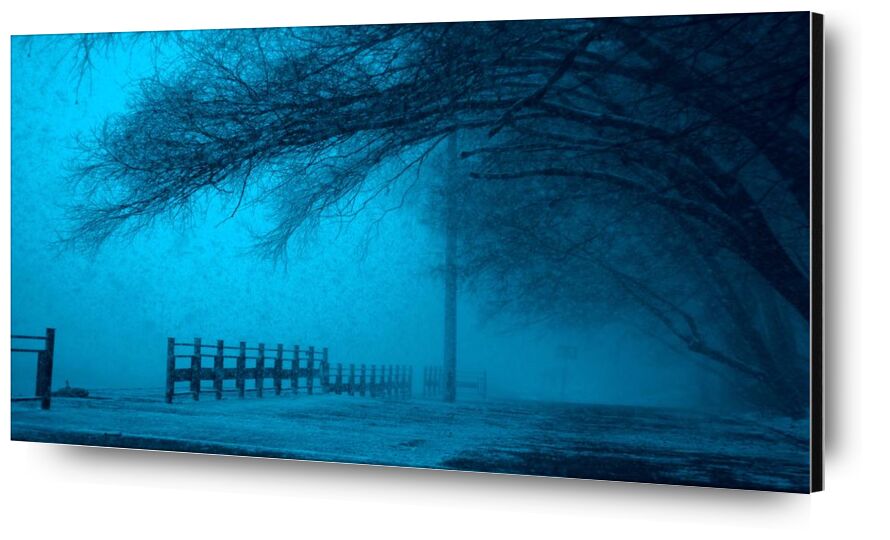 Brouillard de Aliss ART, Prodi Art, du froid, foncé, brouillard, congelé, la glace, Lac, paysage, en plein air, réflexion, scénique, neige, rue, des arbres, Météo, hiver, sinistre, peur, clôture, brumeux, mystère, sentier, pole, route