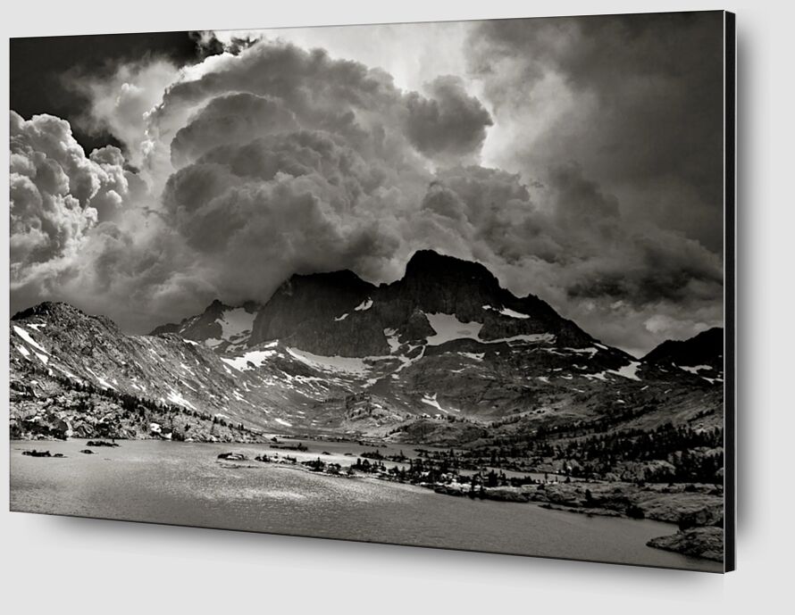 Garnet Lake, California - ANSEL ADAMS desde Bellas artes Zoom Alu Dibond Image