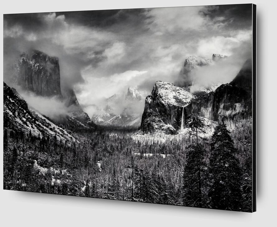 Yosemite, United States - ANSEL ADAMS 1952 from Fine Art Zoom Alu Dibond Image