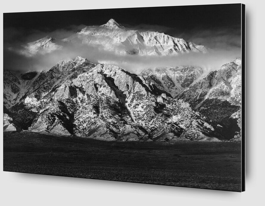 Mountain Williamson, Sierra Nevada - ANSEL ADAMS 1949 from Fine Art Zoom Alu Dibond Image