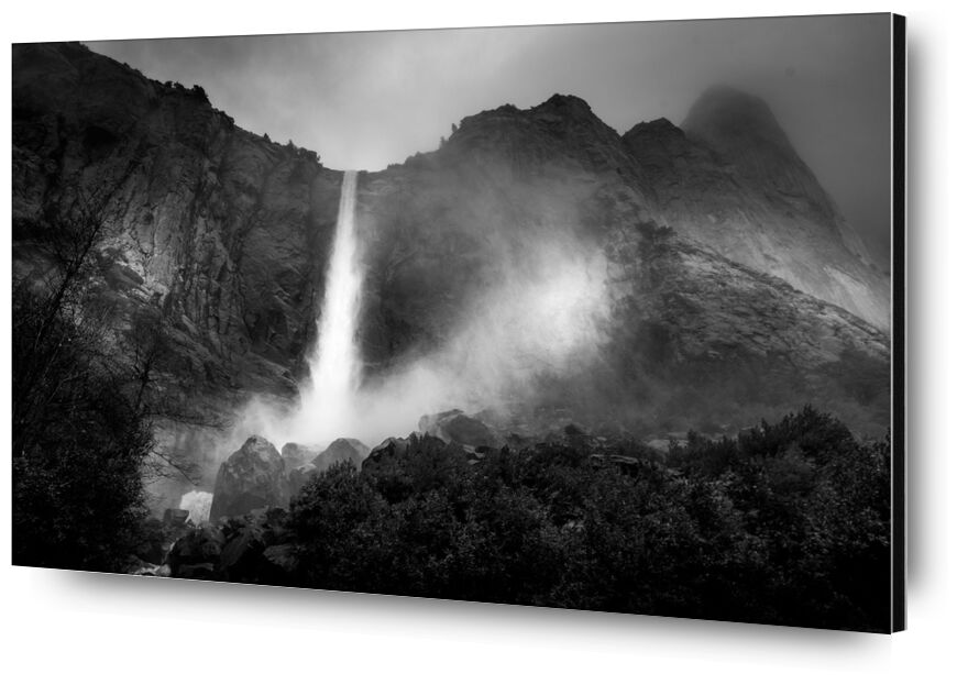 The fountain, New Mexico 1956 desde Bellas artes, Prodi Art, montañas, blanco y negro, árbol, bosque, cielo, lluvia, ANSEL ADAMS, fuente