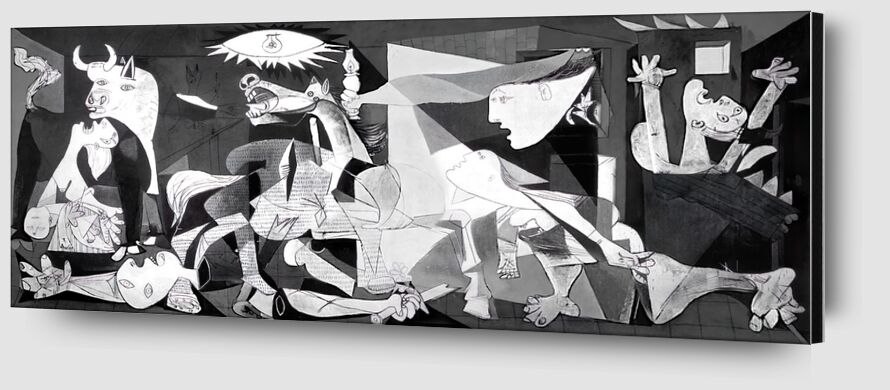 Guernica desde Bellas artes Zoom Alu Dibond Image