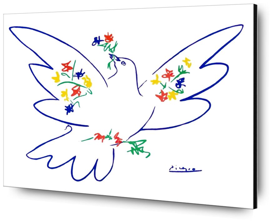 Dove of peace desde Bellas artes, Prodi Art, PABLO PICASSO, dibujo a lápiz, dibujo, amor, paz, paloma