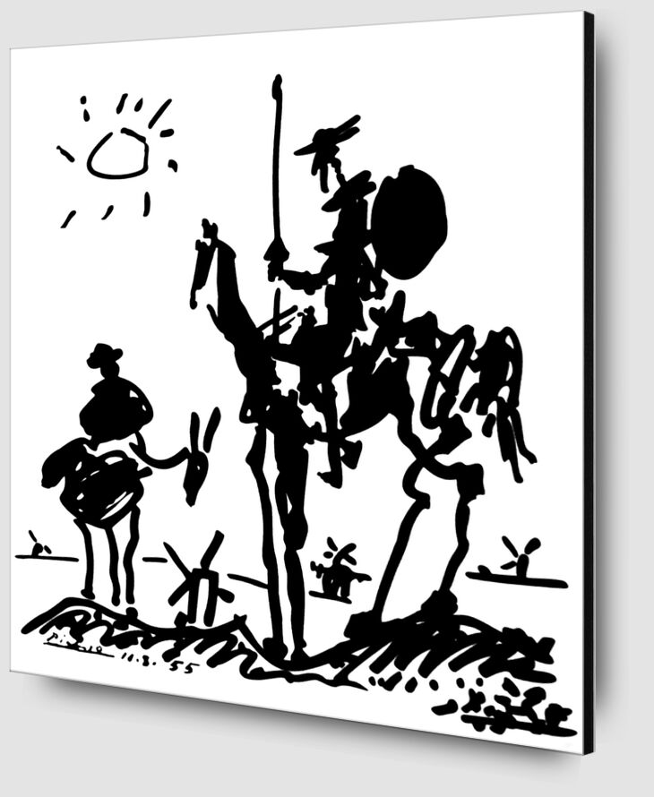 Don Quixote - PABLO PICASSO from Fine Art Zoom Alu Dibond Image