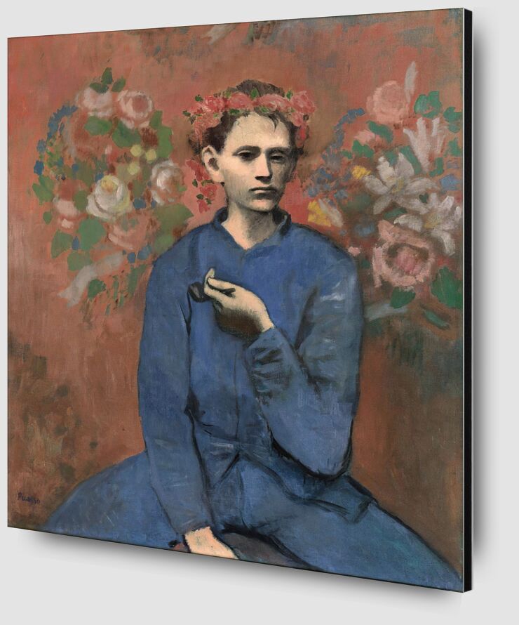 Boy with pipe - PABLO PICASSO from Fine Art Zoom Alu Dibond Image