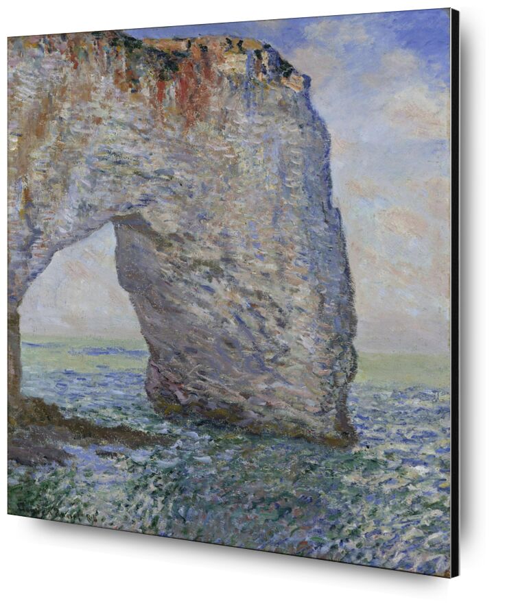 The Manneporte near Étretat - CLAUDE MONET 1886 from Fine Art, Prodi Art, blue sky, CLAUDE MONET, holiday, beach, sky, ocean, sea, cliff