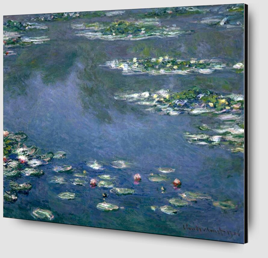 Water Lilies - CLAUDE MONET desde Bellas artes Zoom Alu Dibond Image