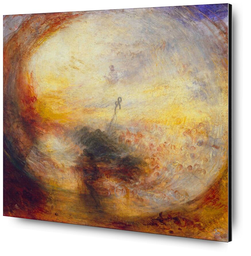 Matin après le déluge - WILLIAM TURNER 1843 de AUX BEAUX-ARTS, Prodi Art, peinture, WILLIAM TURNER, Dieu, tempête, mort, déluge, âme, vivant, apocalypse, révélation, Jugement dernier