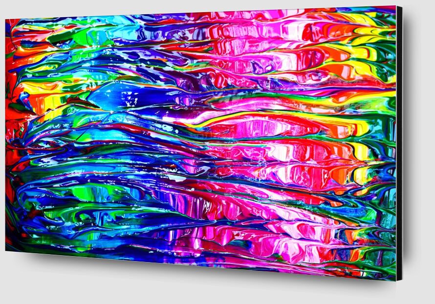 Rêve en couleurs de Aliss ART Zoom Alu Dibond Image
