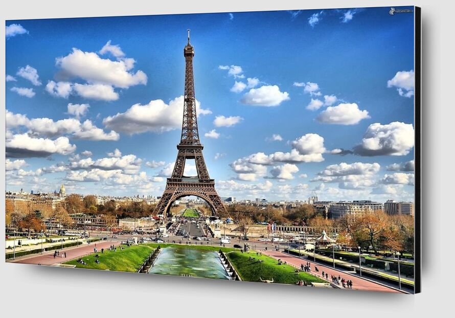 Eiffel Tower from Aliss ART Zoom Alu Dibond Image