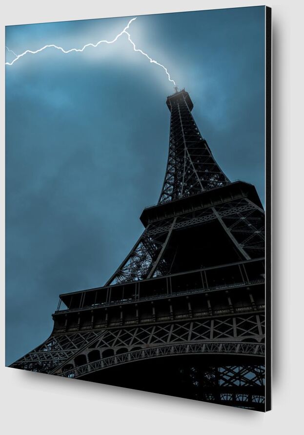 Coup de foudre à Paris de Aliss ART Zoom Alu Dibond Image