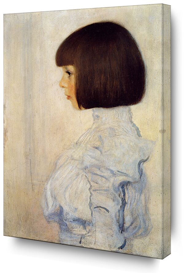 Portrait of Helene Klimt desde Bellas artes, Prodi Art, pintura, marrón, retrato, mujer, KLIMT
