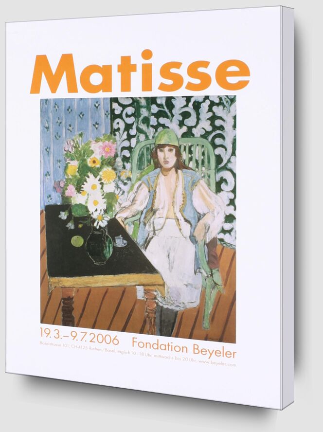 La Table Noire - Henri Matisse de Beaux-arts Zoom Alu Dibond Image