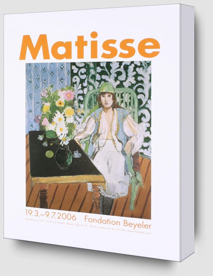The Black Table - Henri Matisse from Fine Art Zoom Alu Dibond Image