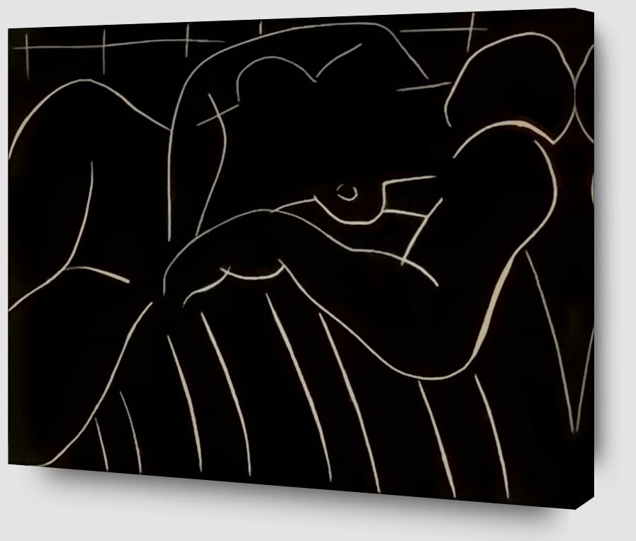 La Sieste, 1938 - Henri Matisse de Beaux-arts Zoom Alu Dibond Image