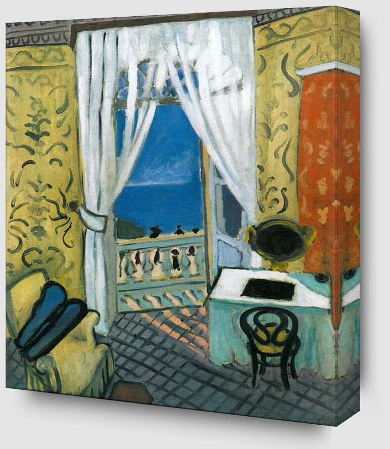 Still Life with Violin Case - Henri Matisse from Fine Art Zoom Alu Dibond Image