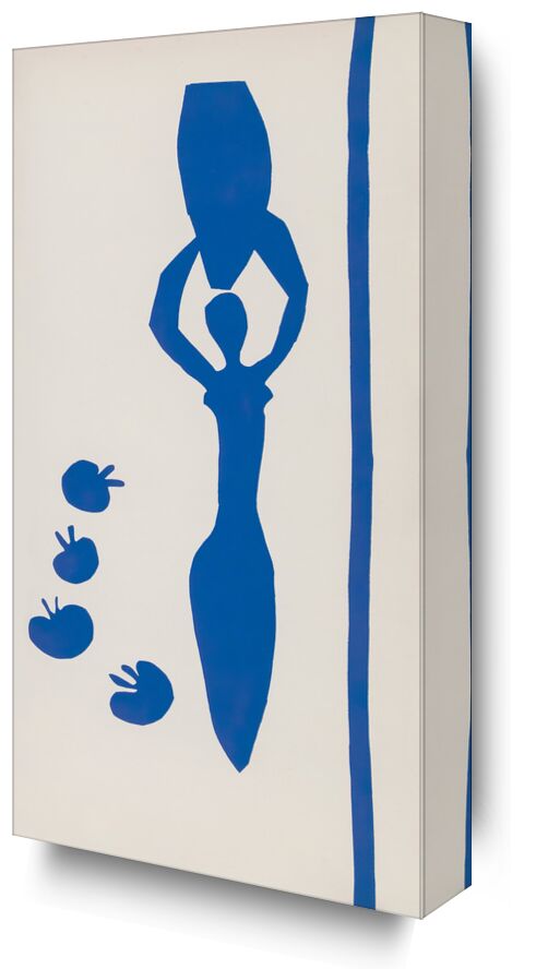 Verve - Blue Nude VI from Fine Art, Prodi Art, africa, jar, painting, pencil, drawing, nude, blue, Matisse