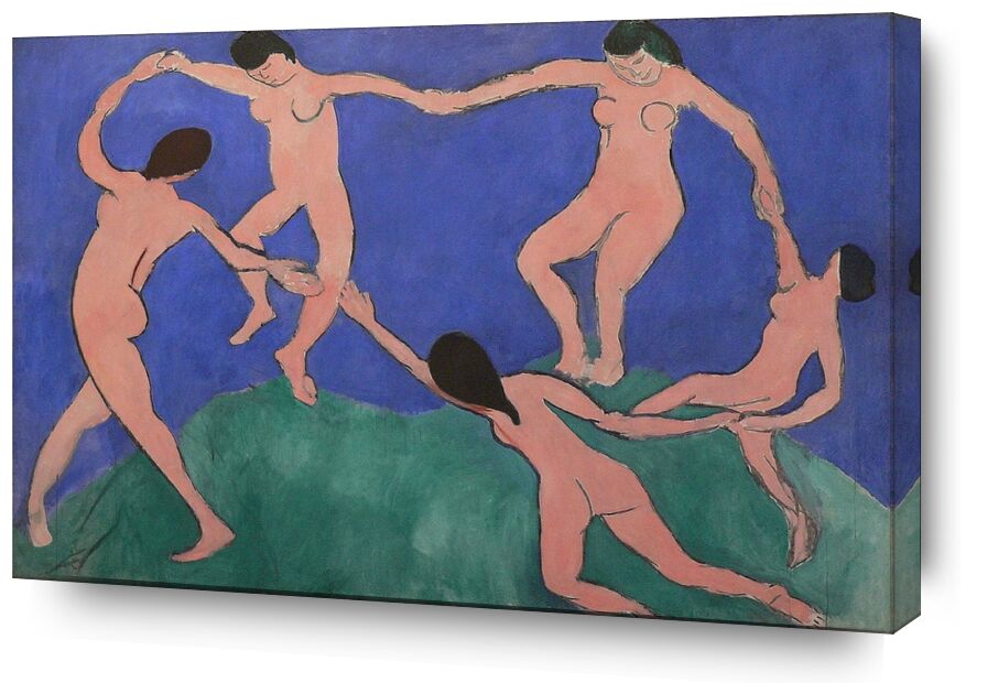 Dance I - Henri Matisse de Beaux-arts, Prodi Art, Matisse, peinture, musique, danse, nu